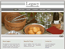 Tablet Screenshot of legacy-montecito.com
